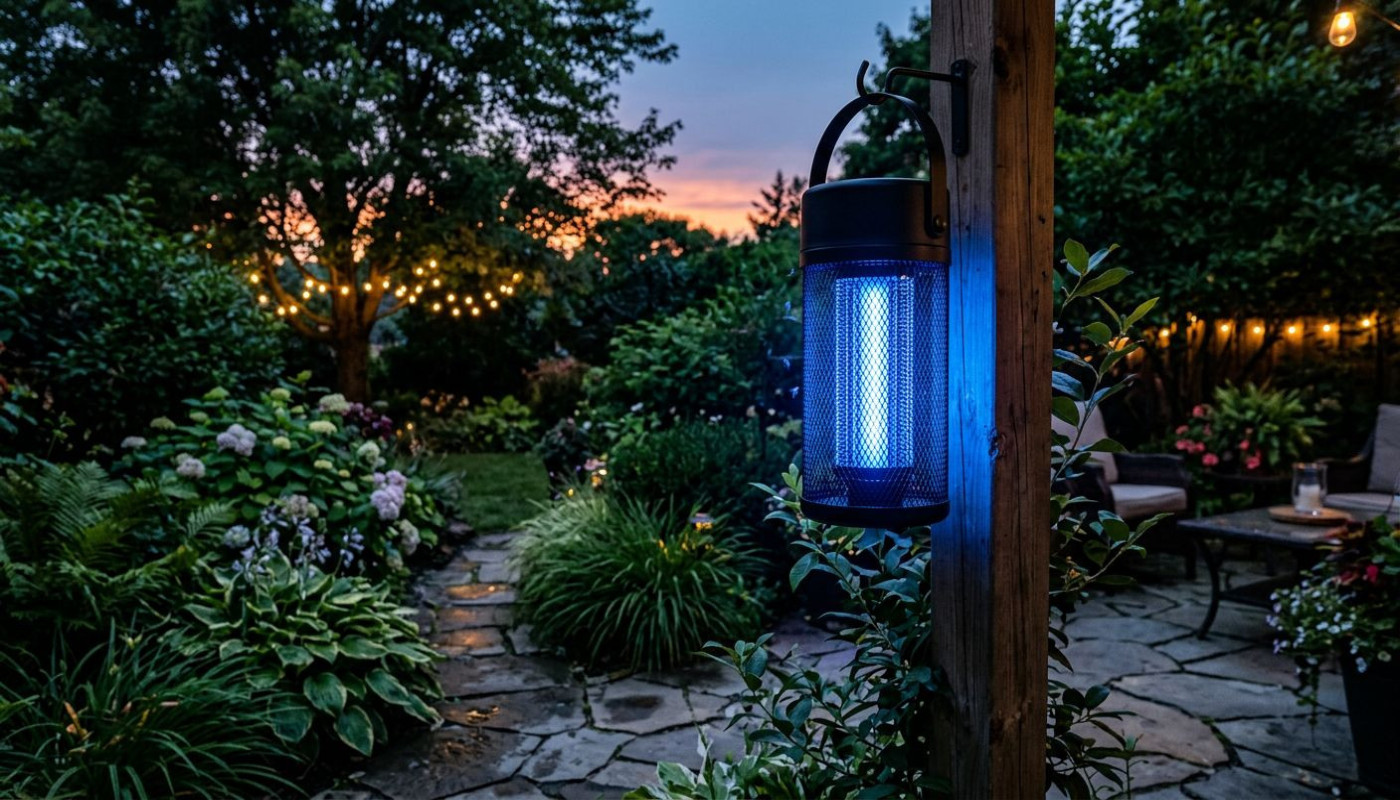 Choisir une lampe anti moustique efficace pour votre jardin