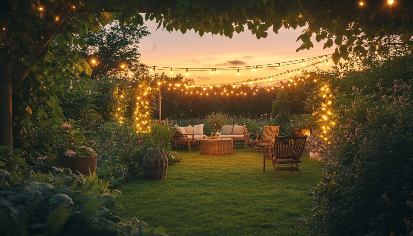 Comment optimiser l'éclairage de votre jardin pour les soirées d'été
