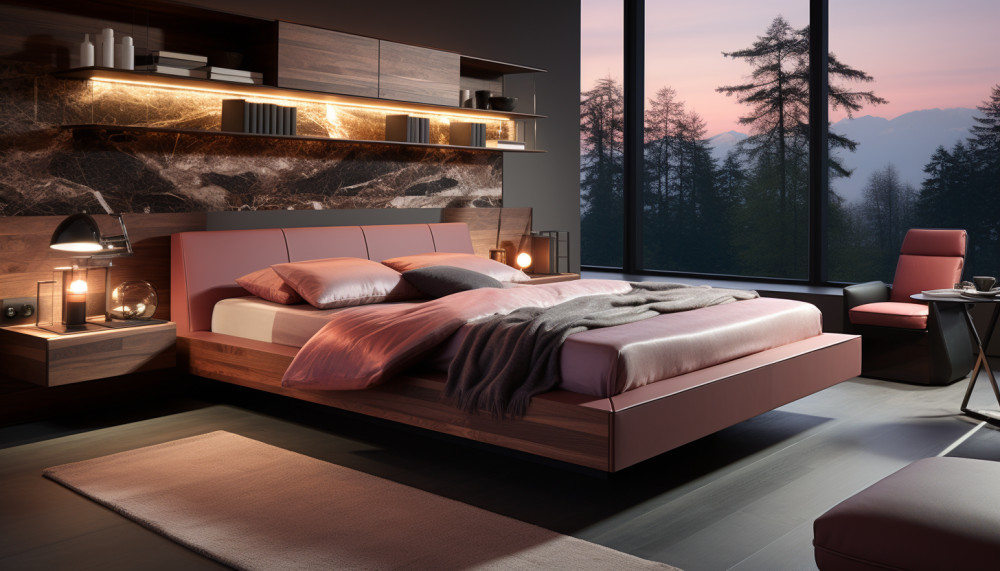 Créer une harmonie visuelle dans la chambre à coucher : le guide pour marier les couleurs et les matières entre lit et table de chevet