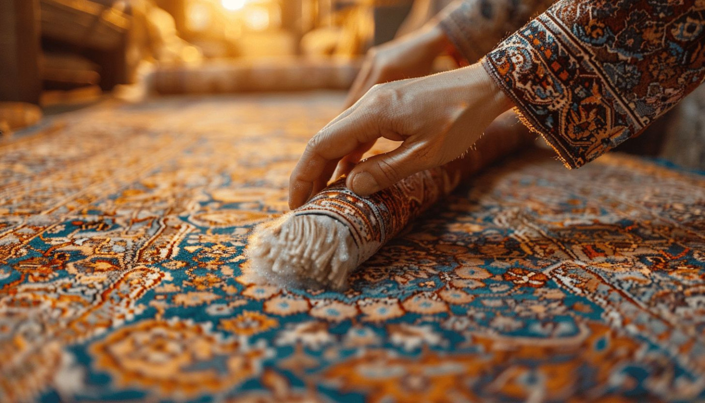Guide complet sur les méthodes traditionnelles de nettoyage des tapis orientaux