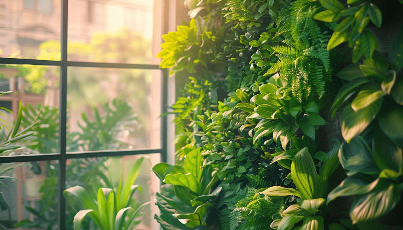 Jardin vertical intérieur comment lancer le vôtre en 10 étapes