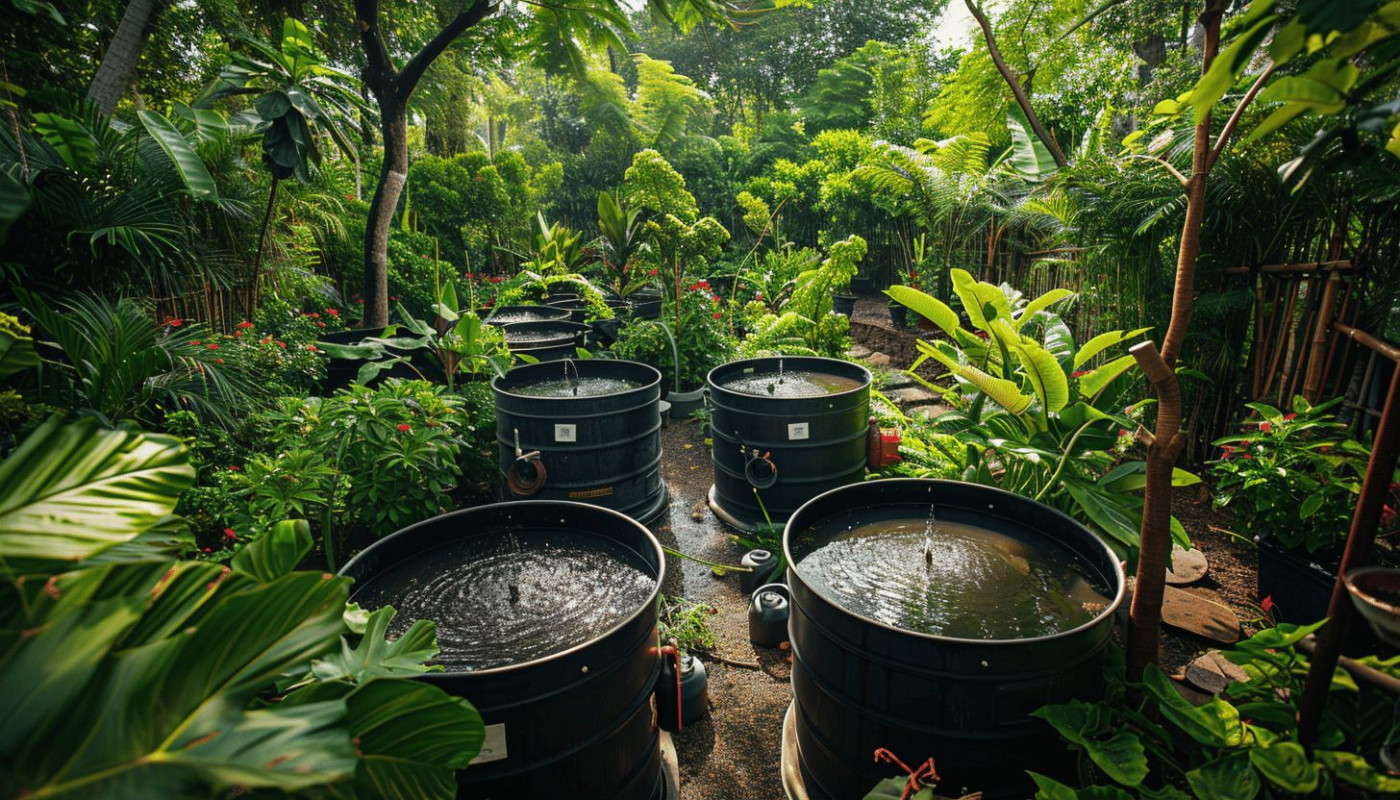 Récupération d'eau de pluie pour le jardin avantages et systèmes efficaces
